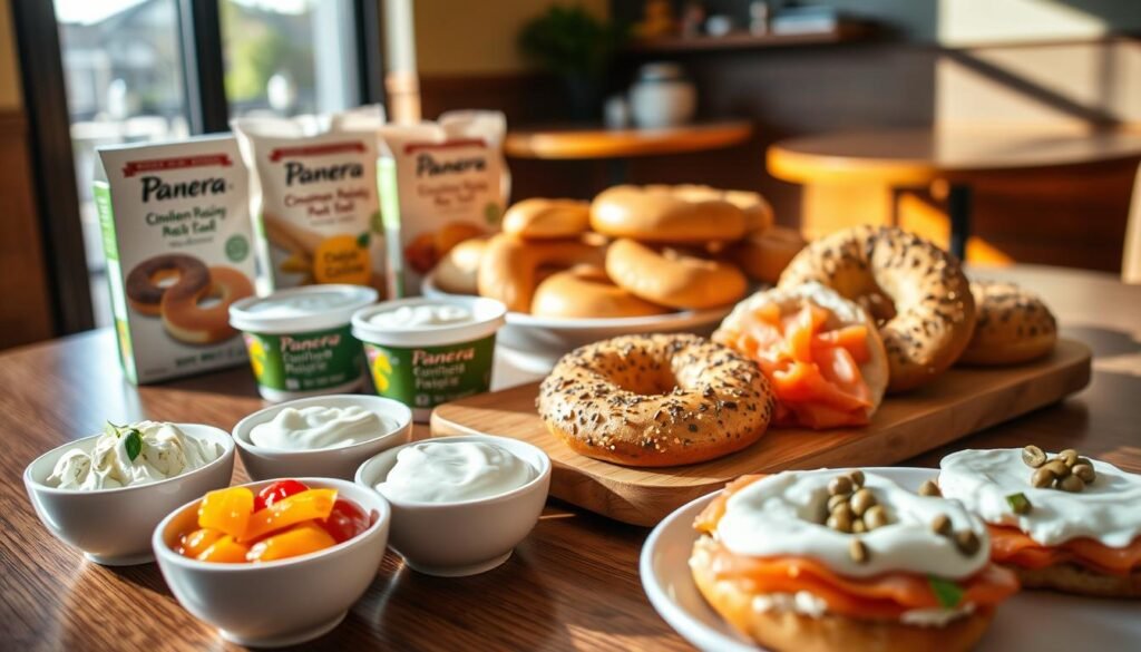 panera bagel options