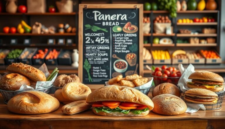 panera bread bakery menu