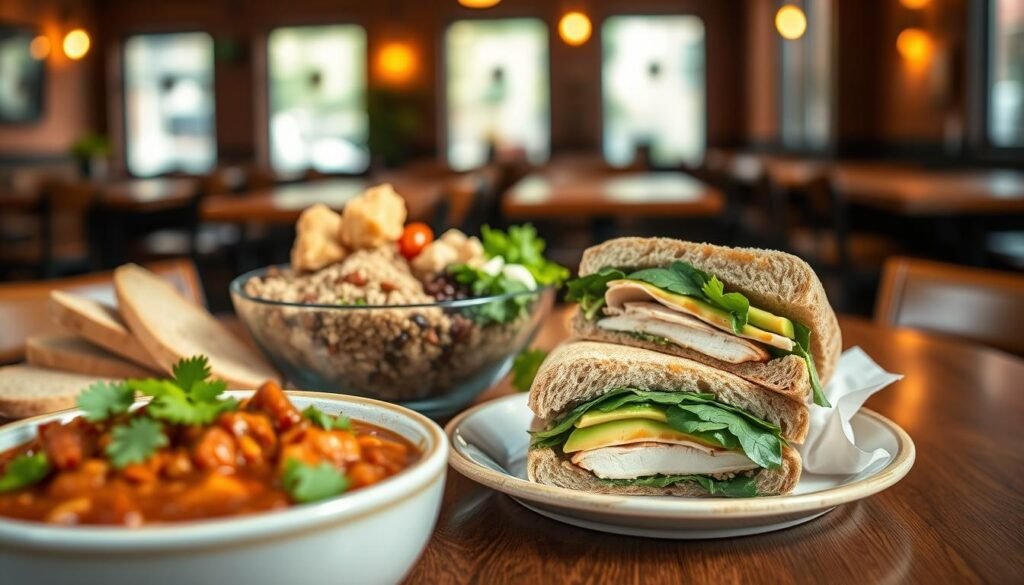 panera bread high protein menu items