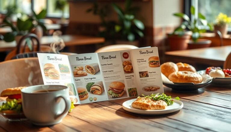 panera bread menu