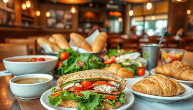 panera bread vegetarian menu