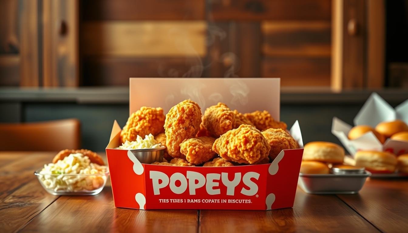 popeyes box menu