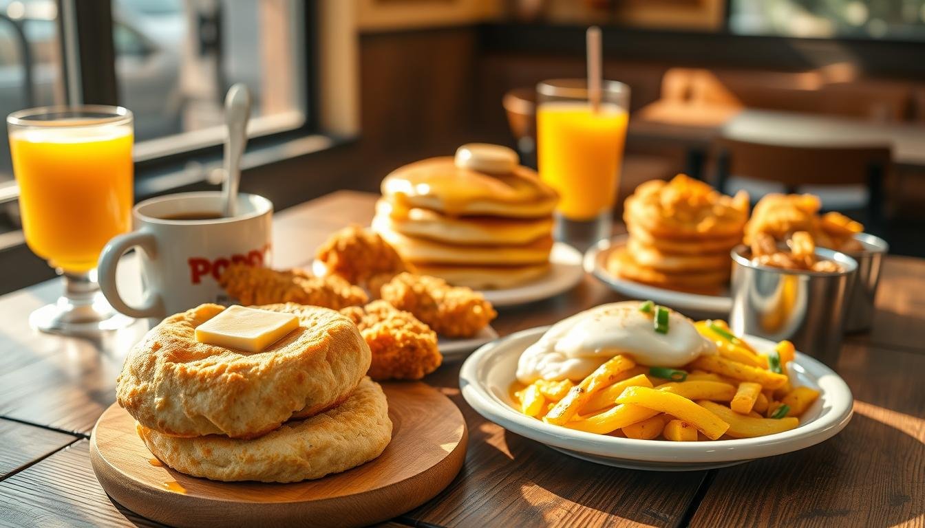 popeyes breakfast menu
