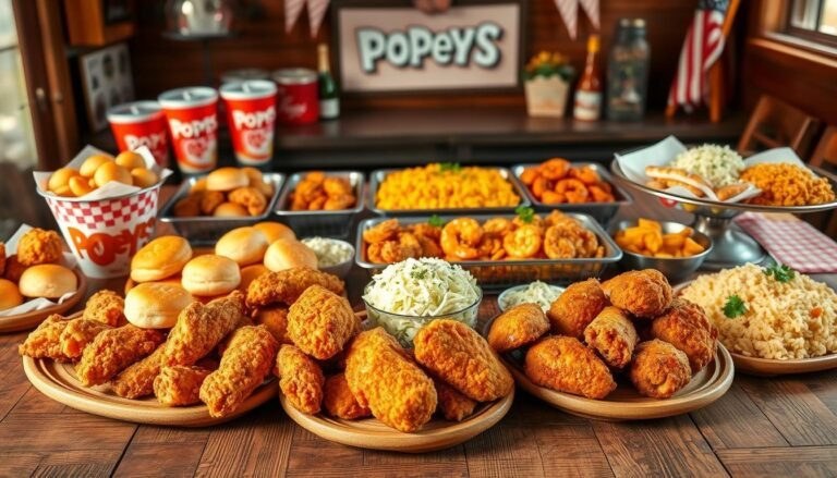 popeyes catering menu