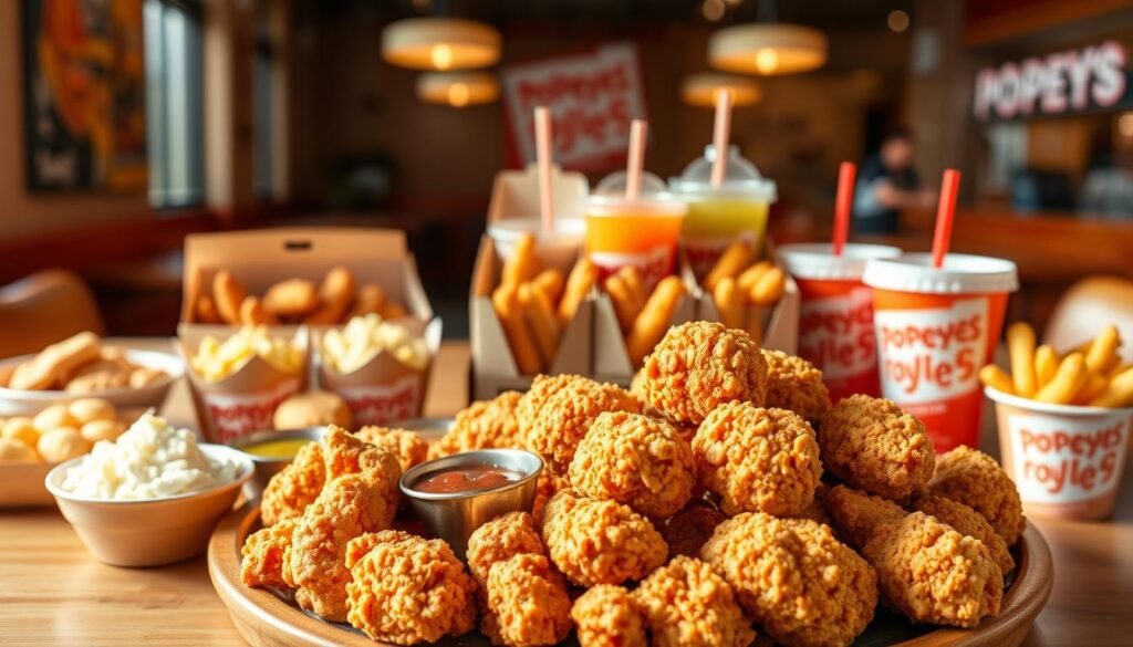 popeyes chicken menu