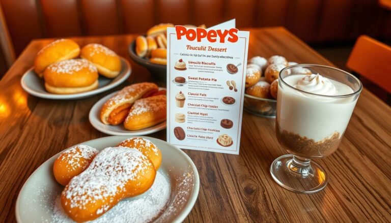 popeyes dessert menu