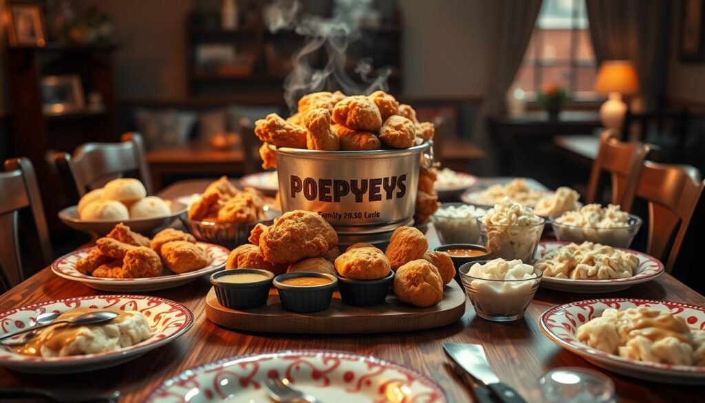 popeyes family dinner menu