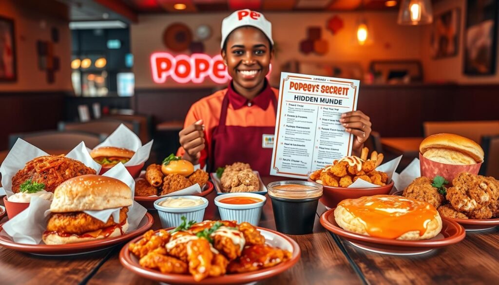 popeyes hidden menu
