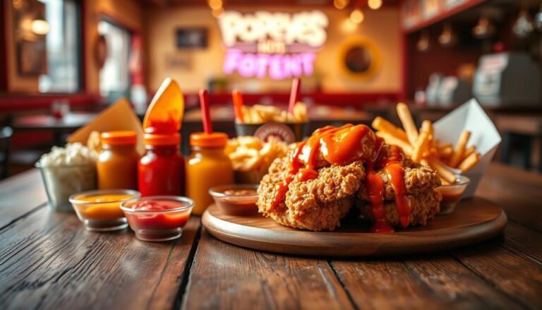 popeyes hot ones menu
