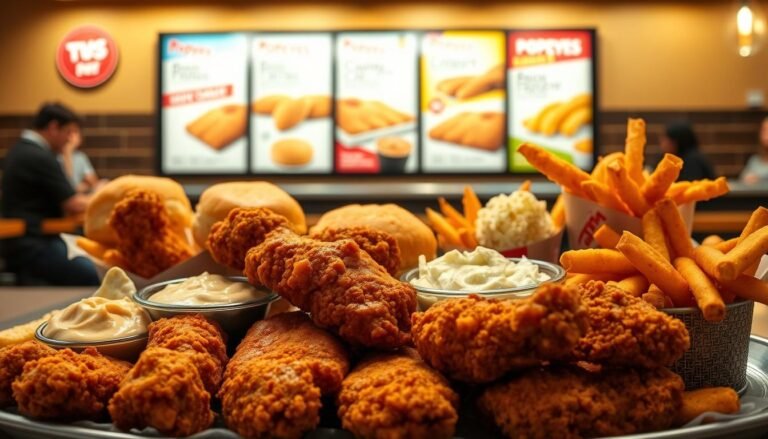 popeyes menu