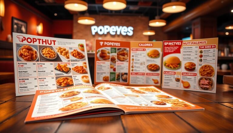 popeyes nutrition menu