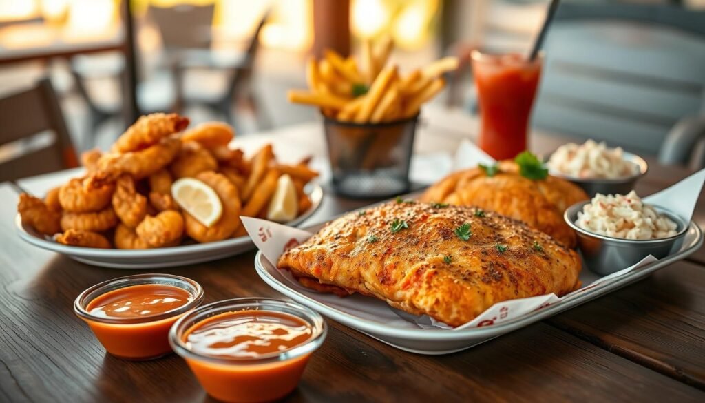 popeyes seafood pairings