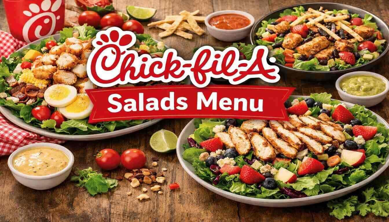 Chick fil A Salads Menu