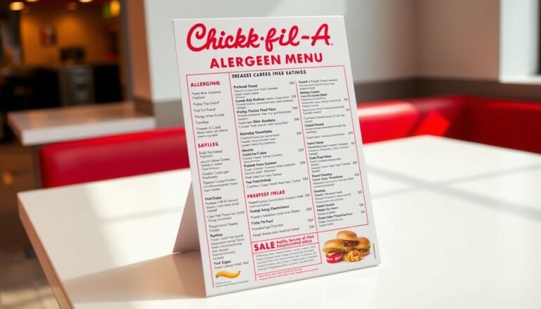 chick fil a allergen menu