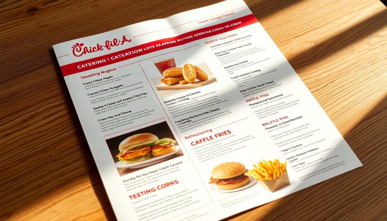 chick fil a catering menu and prices