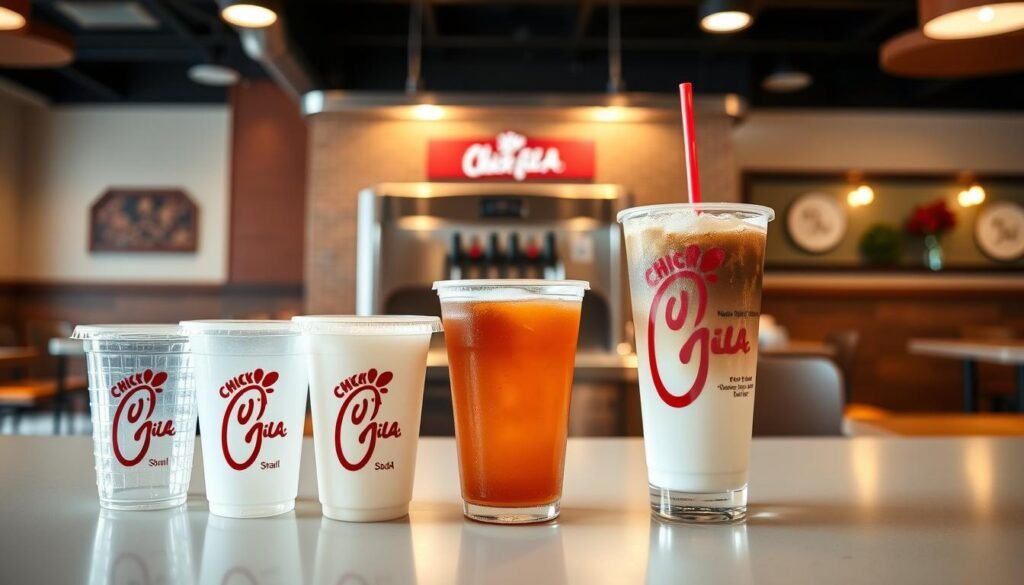 chick fil a drink sizes