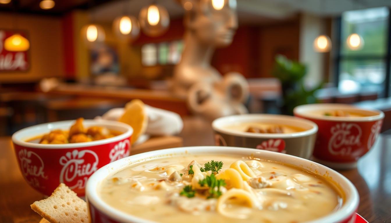 chick fil a menu soup