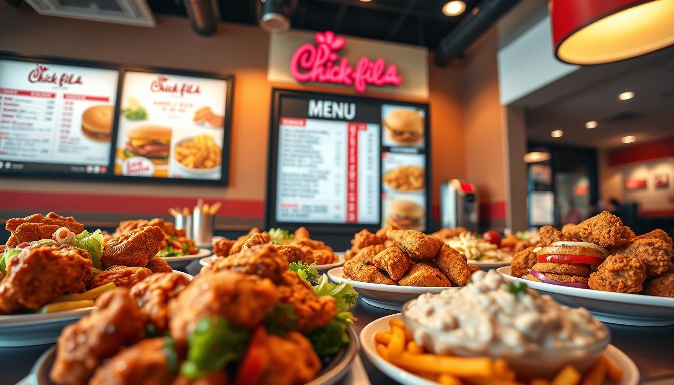 menu price chick fil a party platters