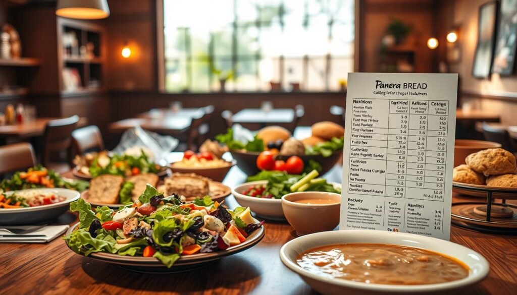 panera bread menu nutrition